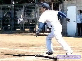 阿部選手 打席
