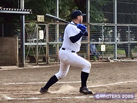 永野選手 打席
