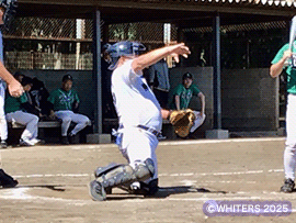 角田選手 打席